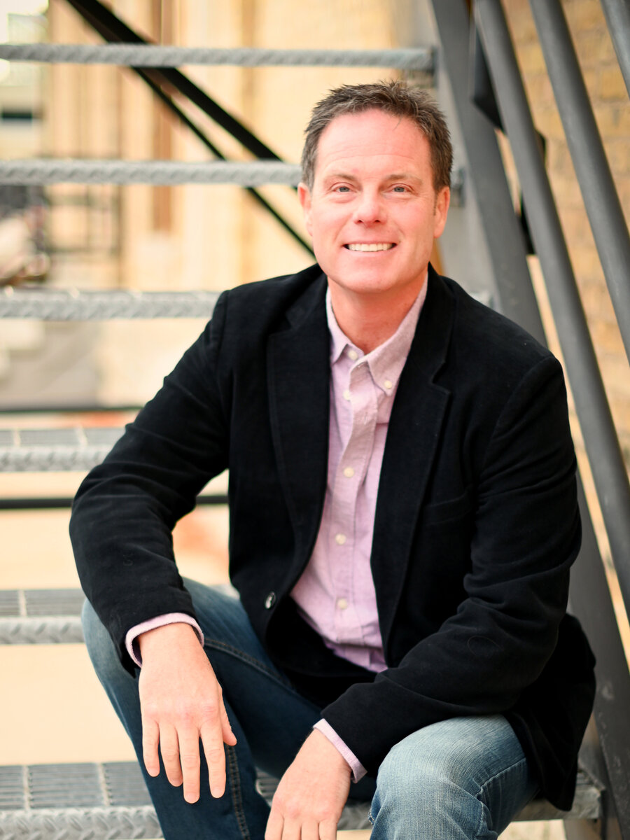 Jason Schubert, candid portrait